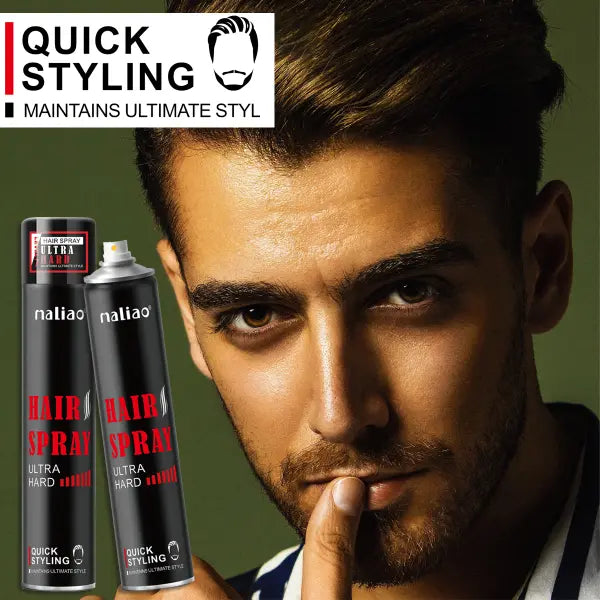Maliao Ultra Hard Hair Spray - Quick Styling for All-Day Glam