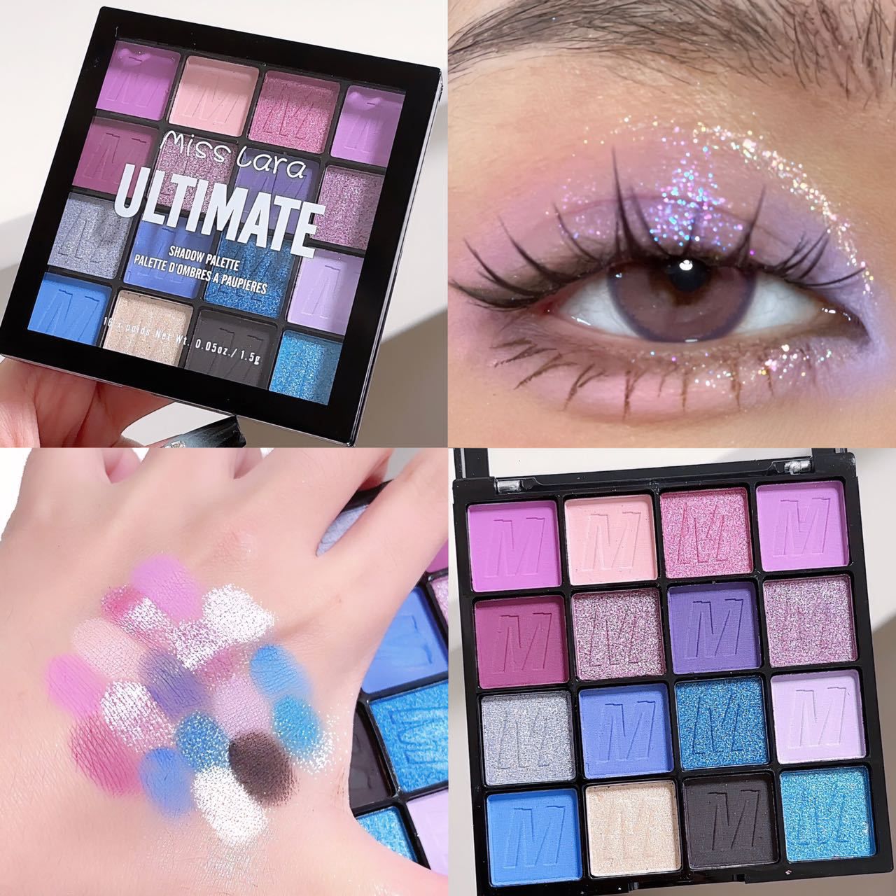 Miss Lara 16 Color Ultimate Eyeshadow Palette