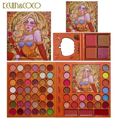 Kevin&Coco 69 Color EyeShadow Makeup Kit eye